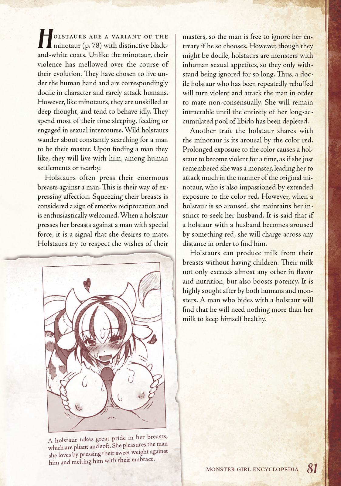 Monster Girl Encyclopedia Vol. 1 page 82