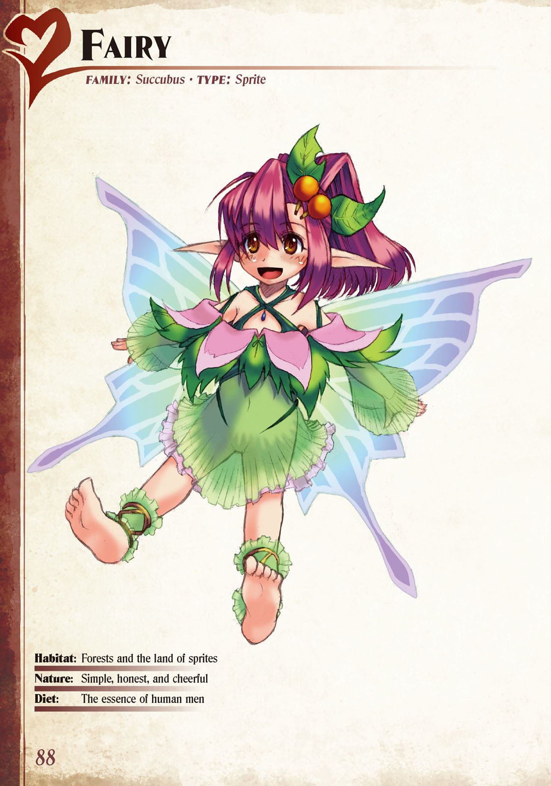 Monster Girl Encyclopedia Vol. 1 page 89