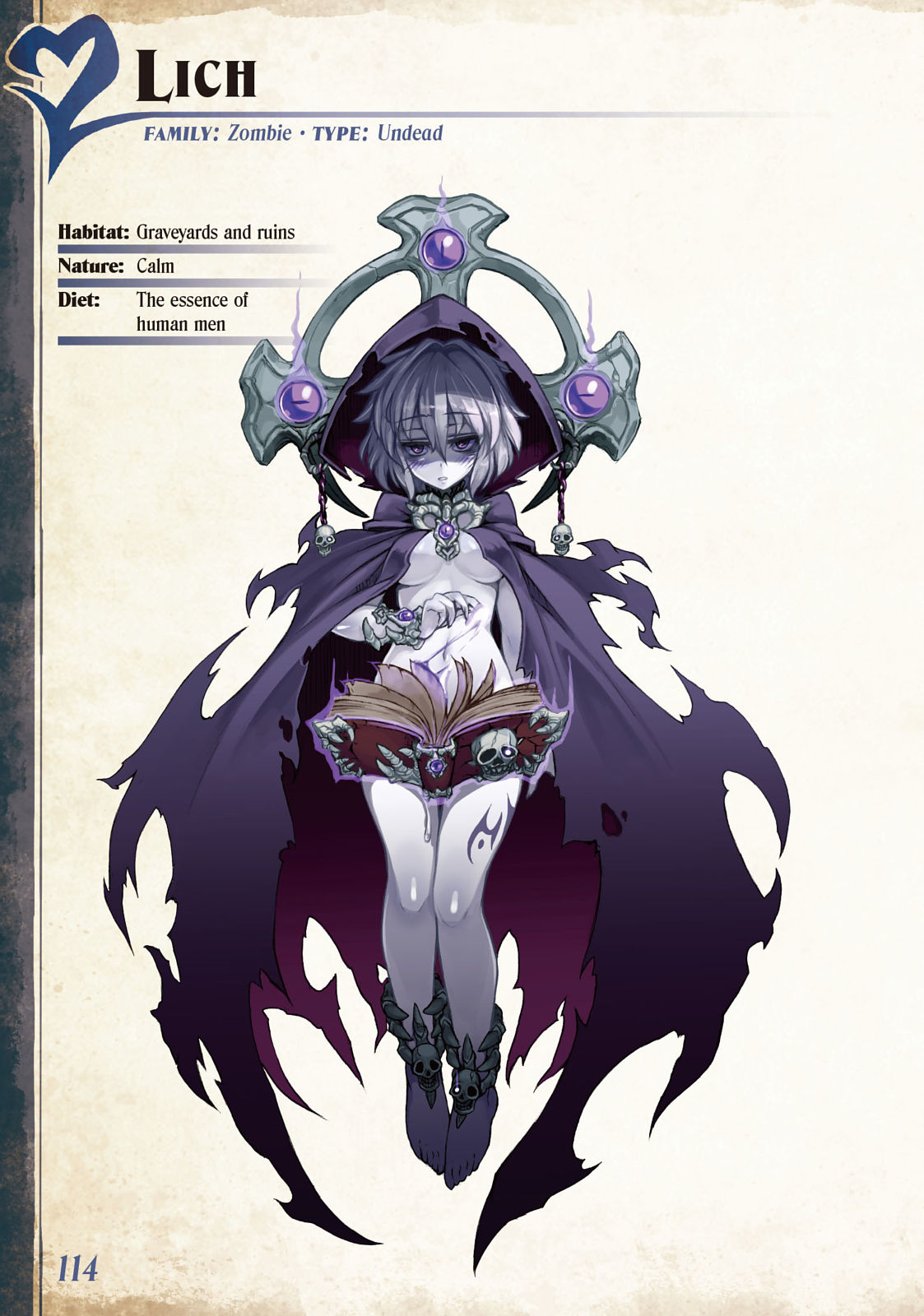 Monster Girl Encyclopedia Vol. 2 page 115