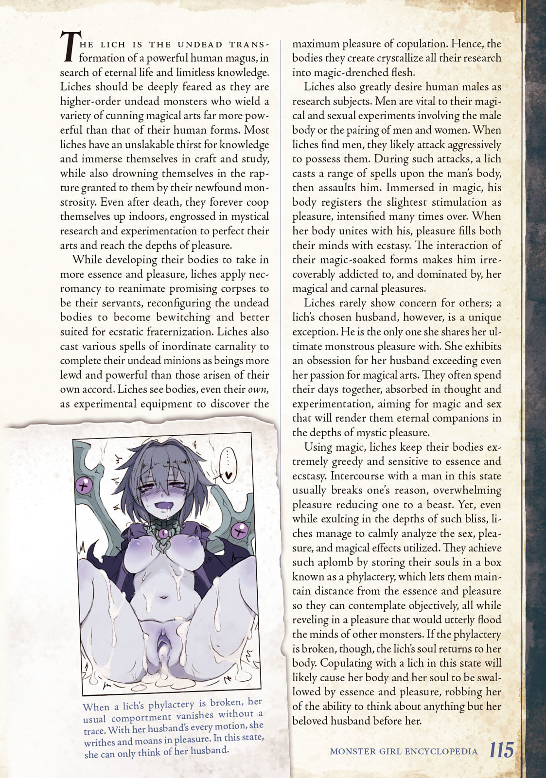 Monster Girl Encyclopedia Vol. 2 page 116