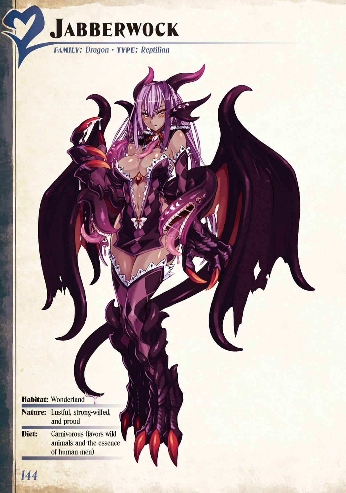 Monster Girl Encyclopedia Vol. 2 page 145