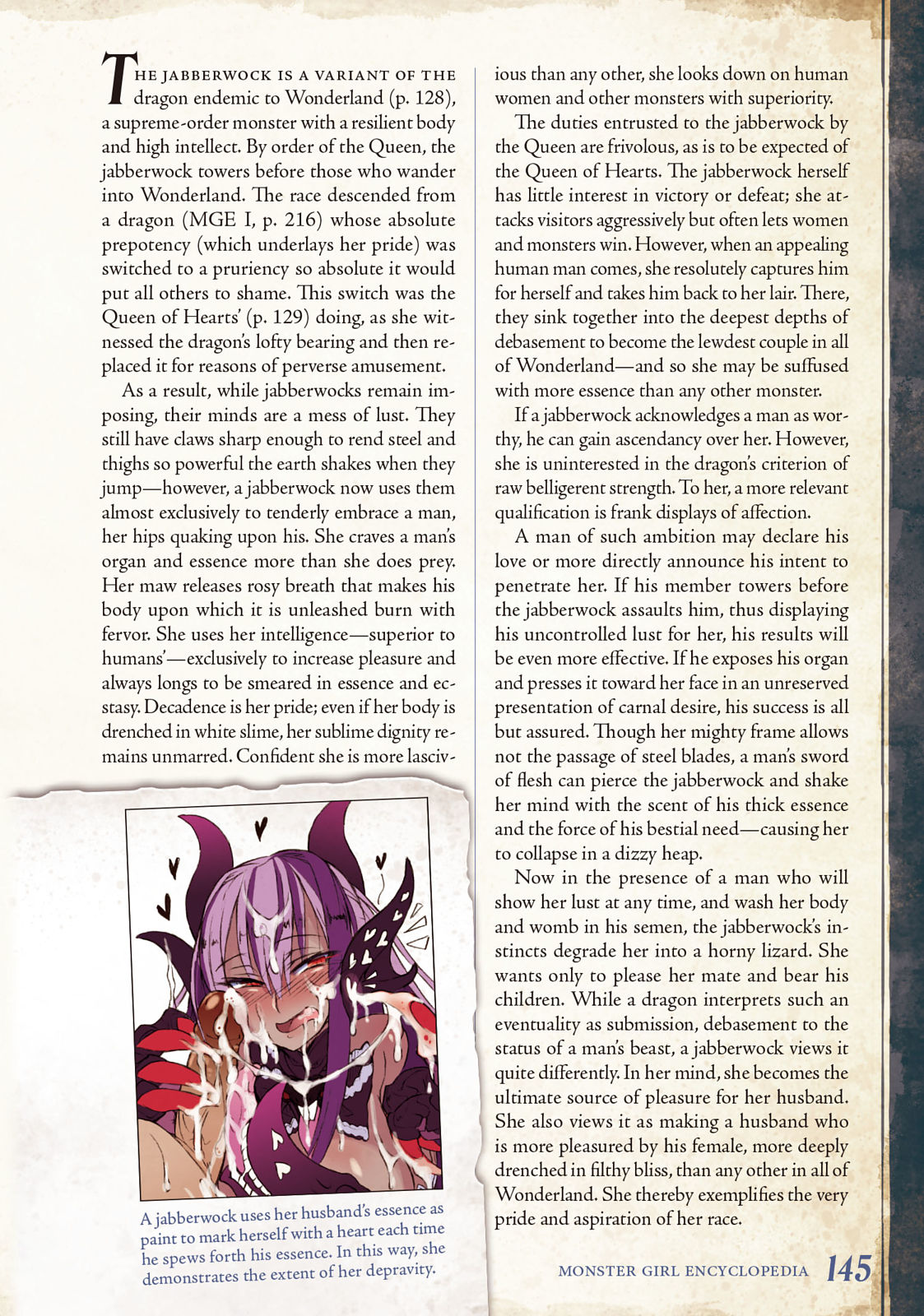 Monster Girl Encyclopedia Vol. 2 page 146
