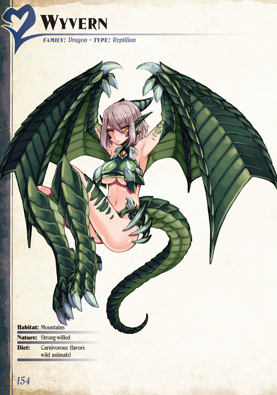 Monster Girl Encyclopedia Vol. 2 page 155