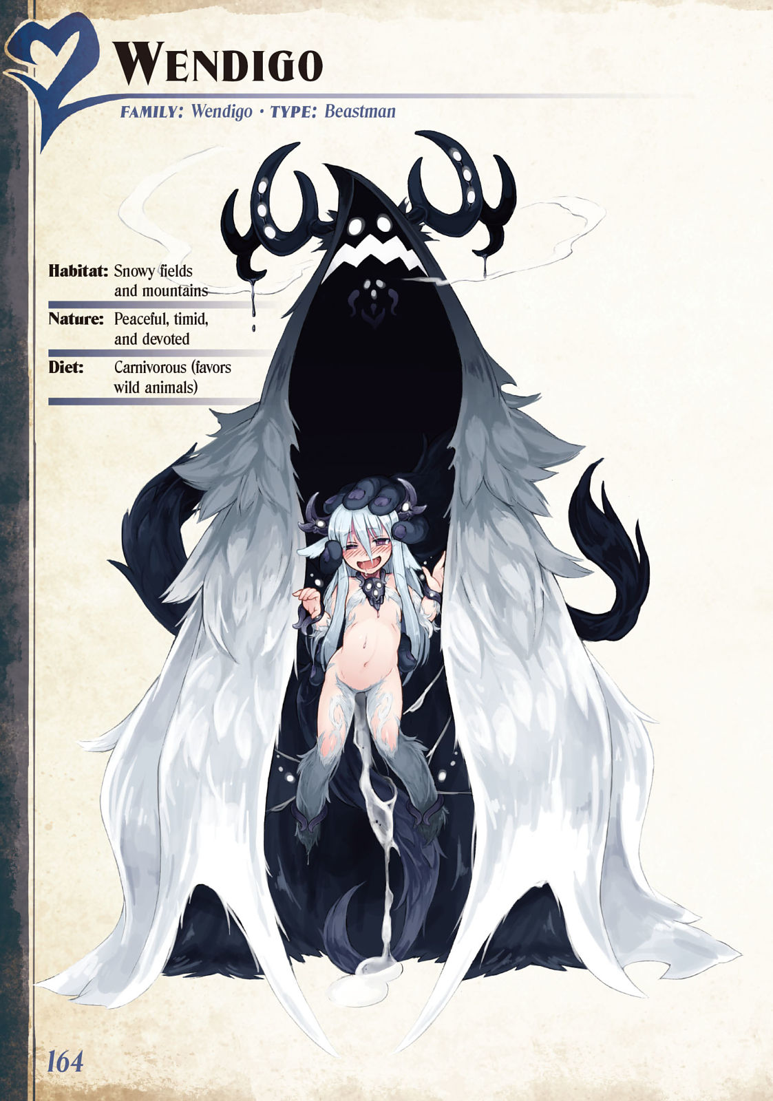 Monster Girl Encyclopedia Vol. 2 page 165