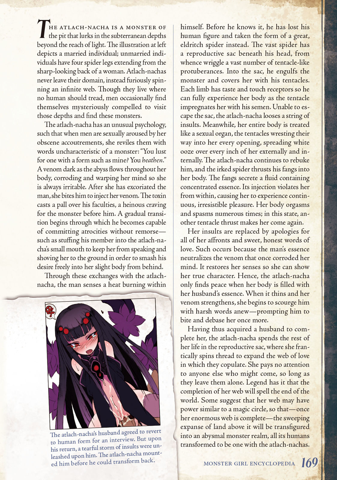 Monster Girl Encyclopedia Vol. 2 page 170