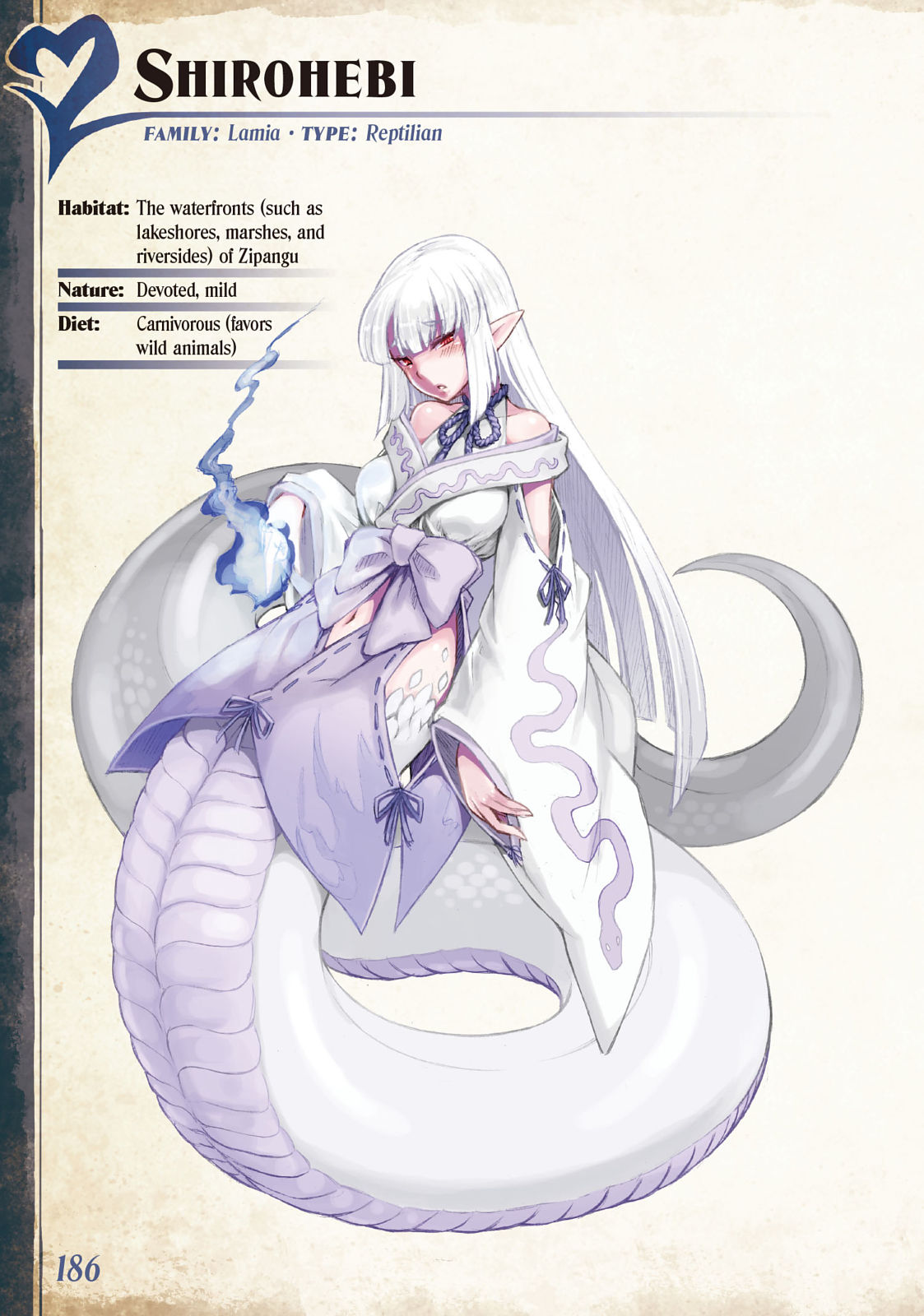 Monster Girl Encyclopedia Vol. 2 page 187