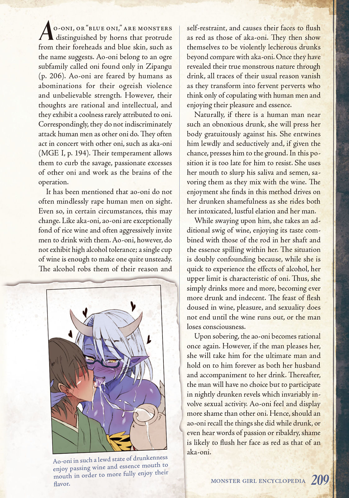 Monster Girl Encyclopedia Vol. 2 page 210