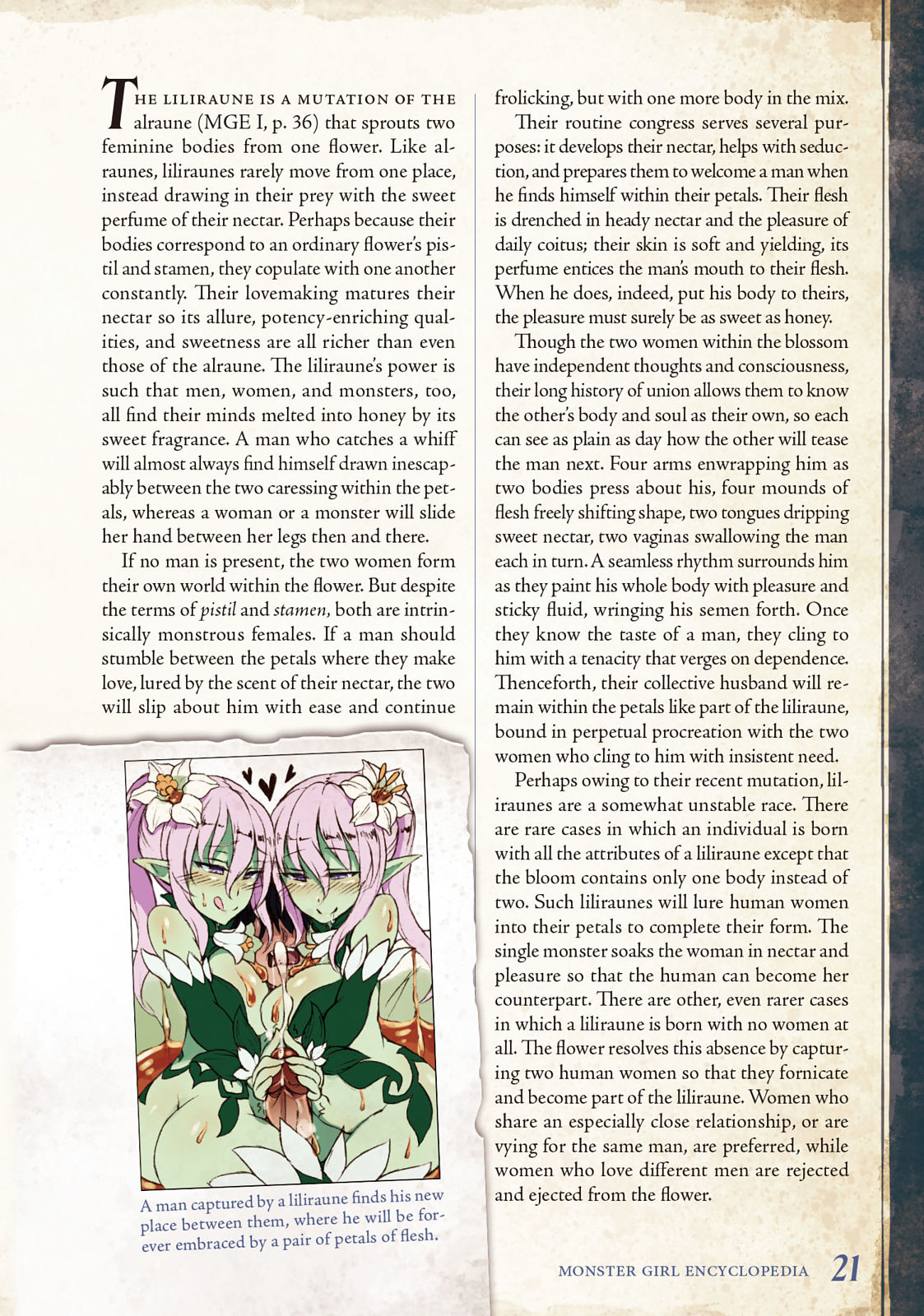 Monster Girl Encyclopedia Vol. 2 page 22