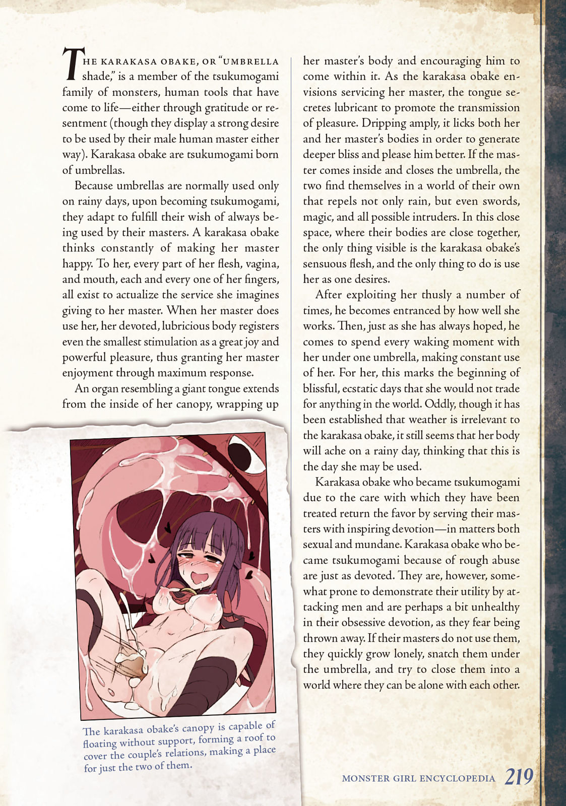 Monster Girl Encyclopedia Vol. 2 page 220
