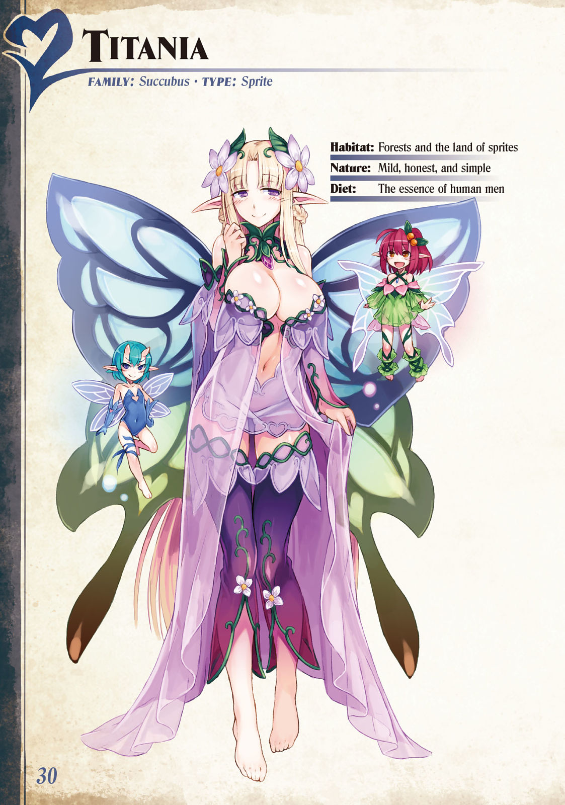 Monster Girl Encyclopedia Vol. 2 page 31