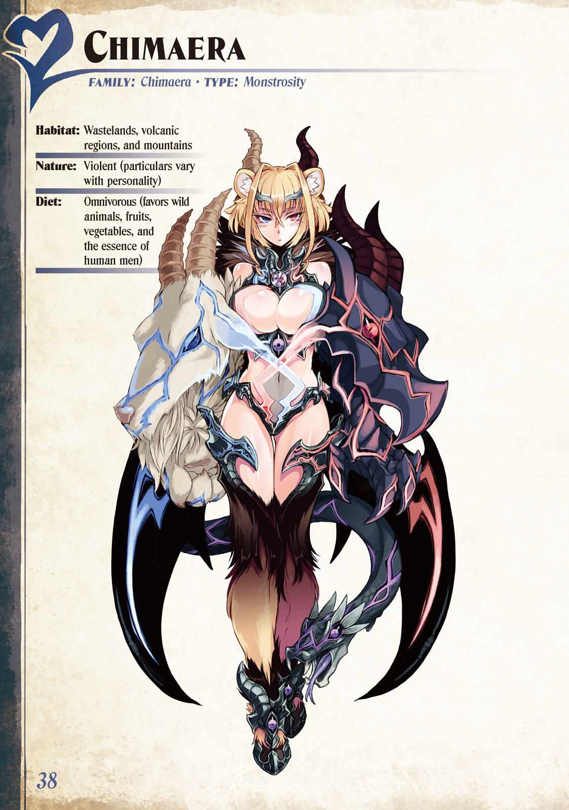 Monster Girl Encyclopedia Vol. 2 page 39