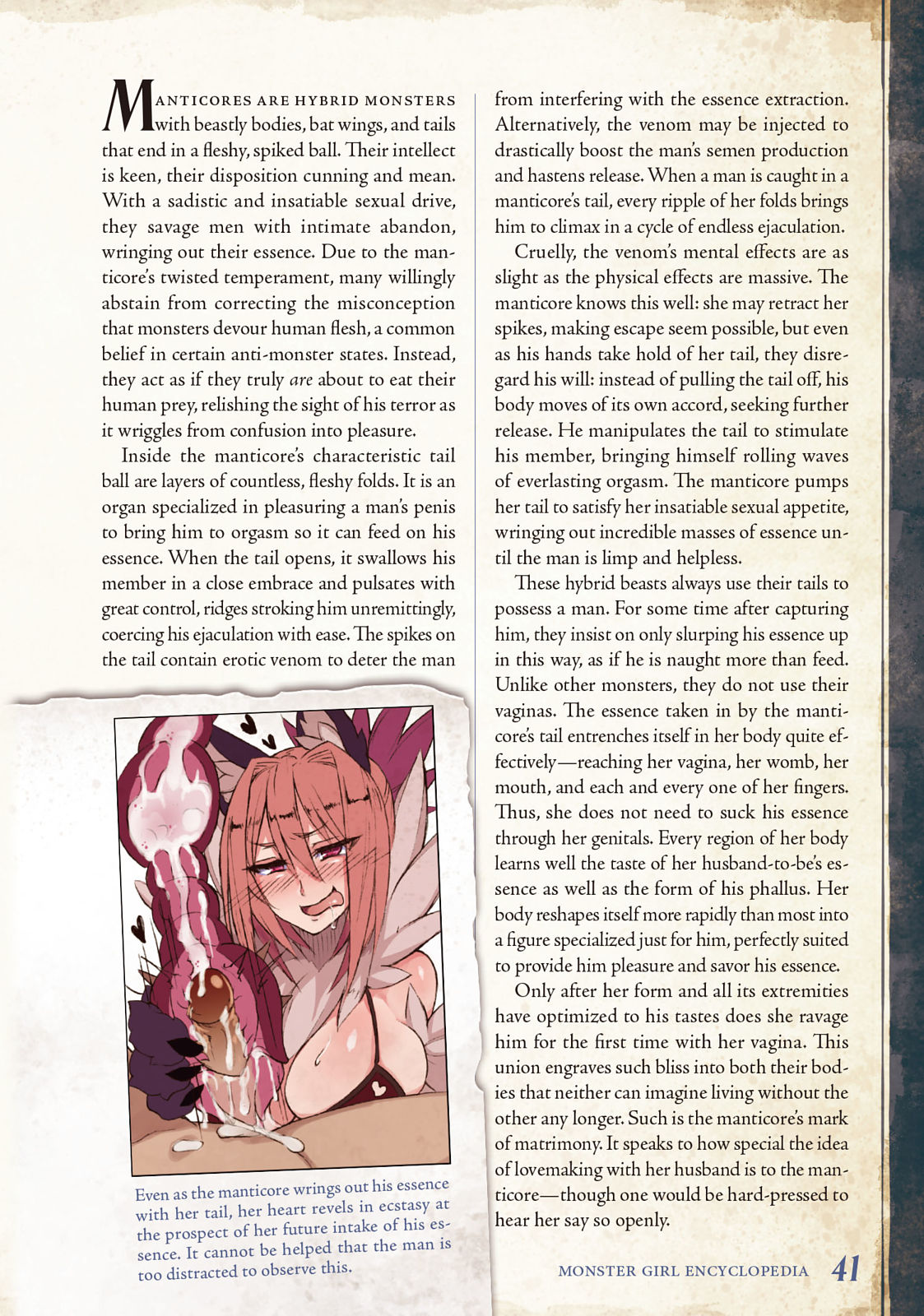 Monster Girl Encyclopedia Vol. 2 page 42