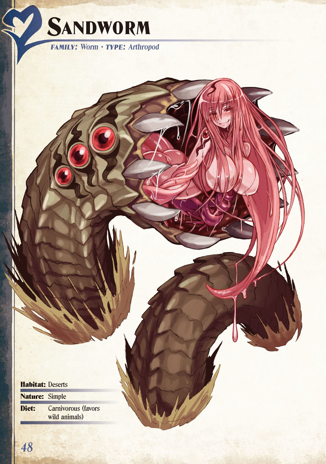 Monster Girl Encyclopedia Vol. 2 page 49
