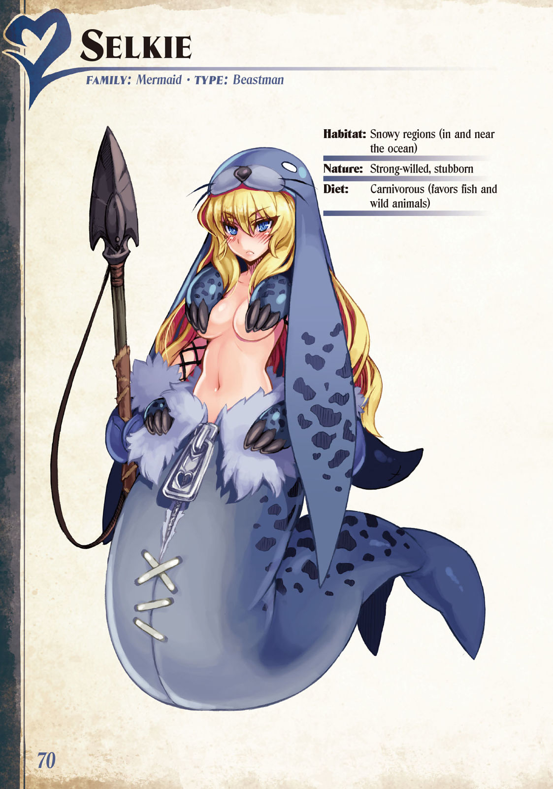 Monster Girl Encyclopedia Vol. 2 page 71
