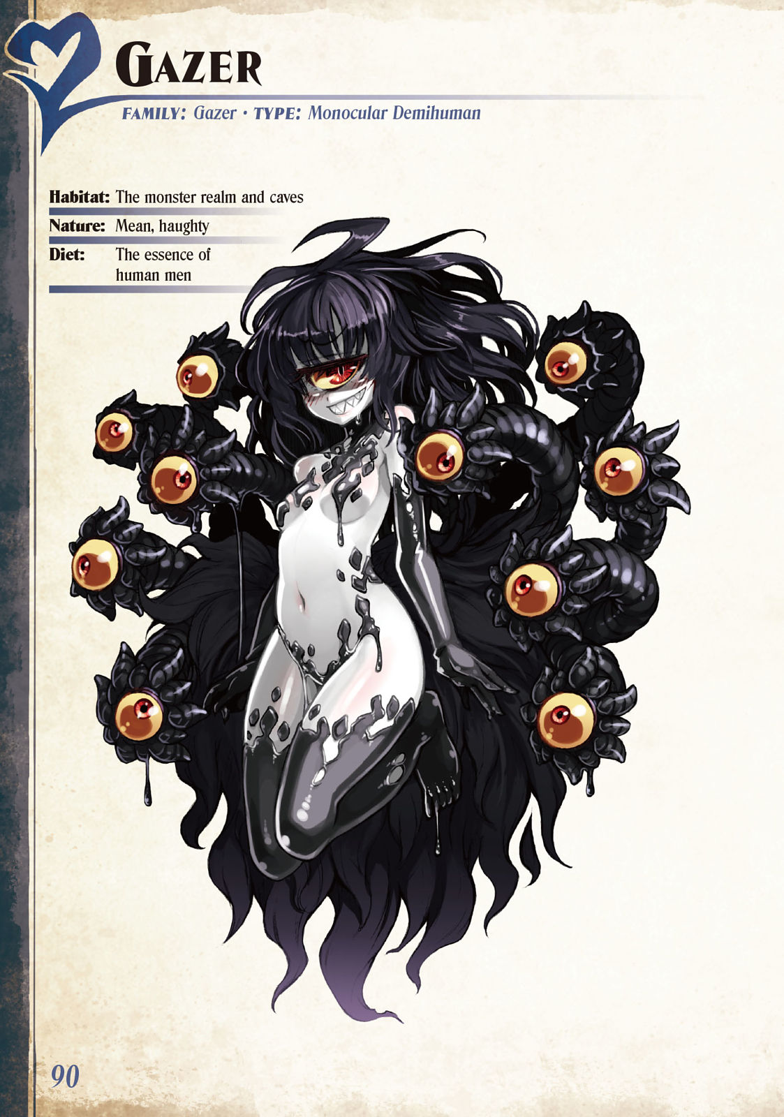 Monster Girl Encyclopedia Vol. 2 page 91