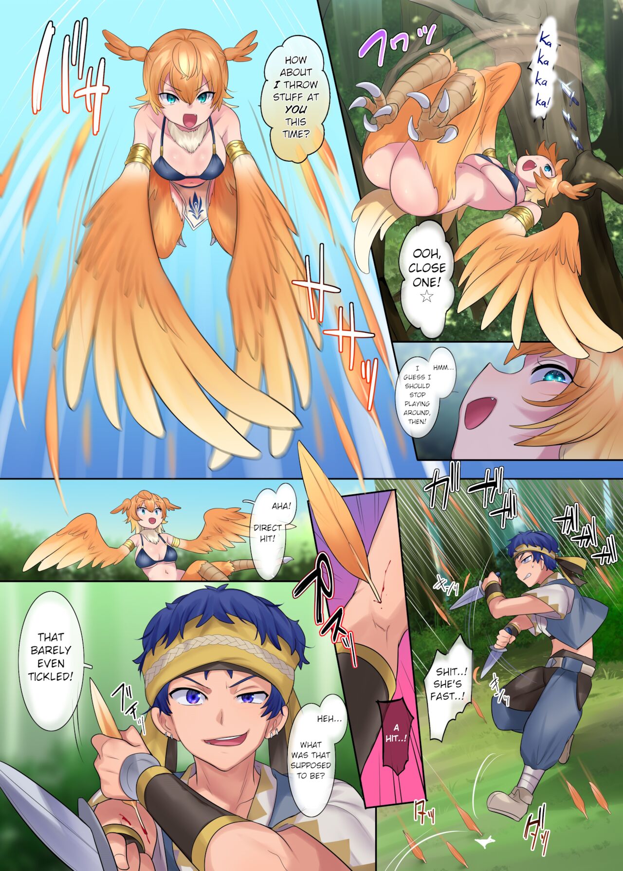 Monster Girl TS Dungeon page 7