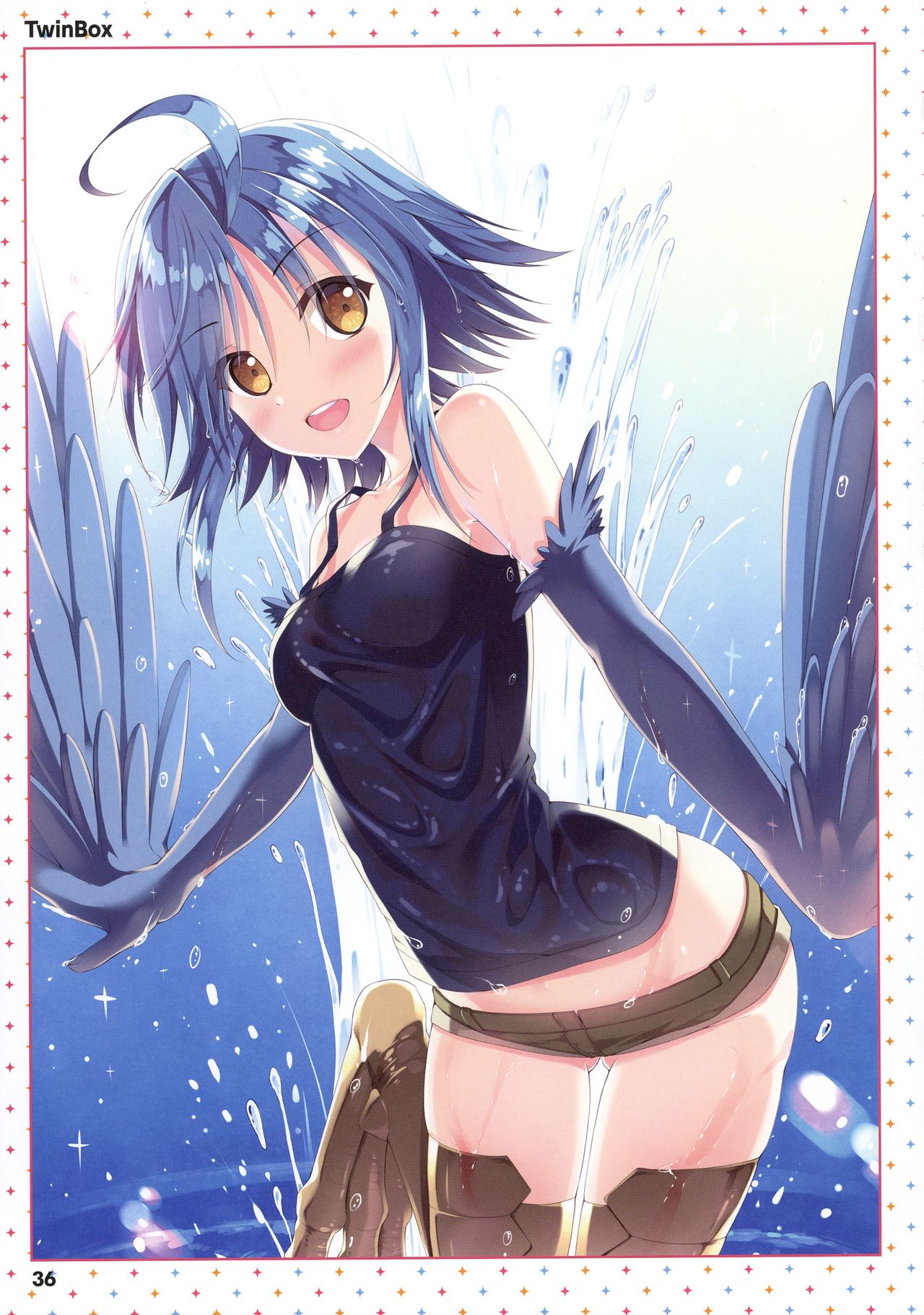 Monster Musume no Iru Nichijou -Everyday Life with Monster Girls- ANOTHER CREATOR VISUAL FAN BOOK page 36