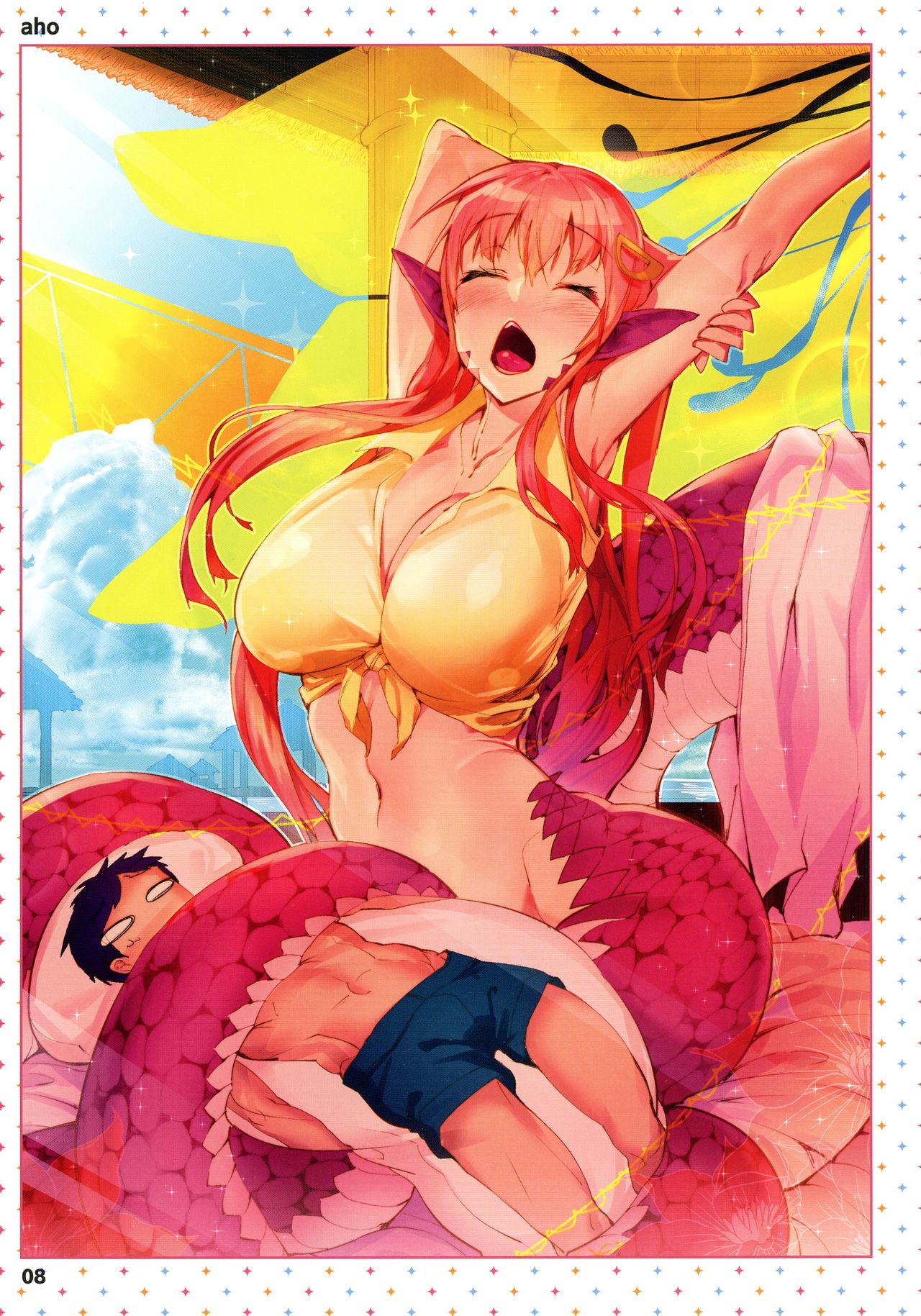 Monster Musume no Iru Nichijou -Everyday Life with Monster Girls- ANOTHER CREATOR VISUAL FAN BOOK page 8