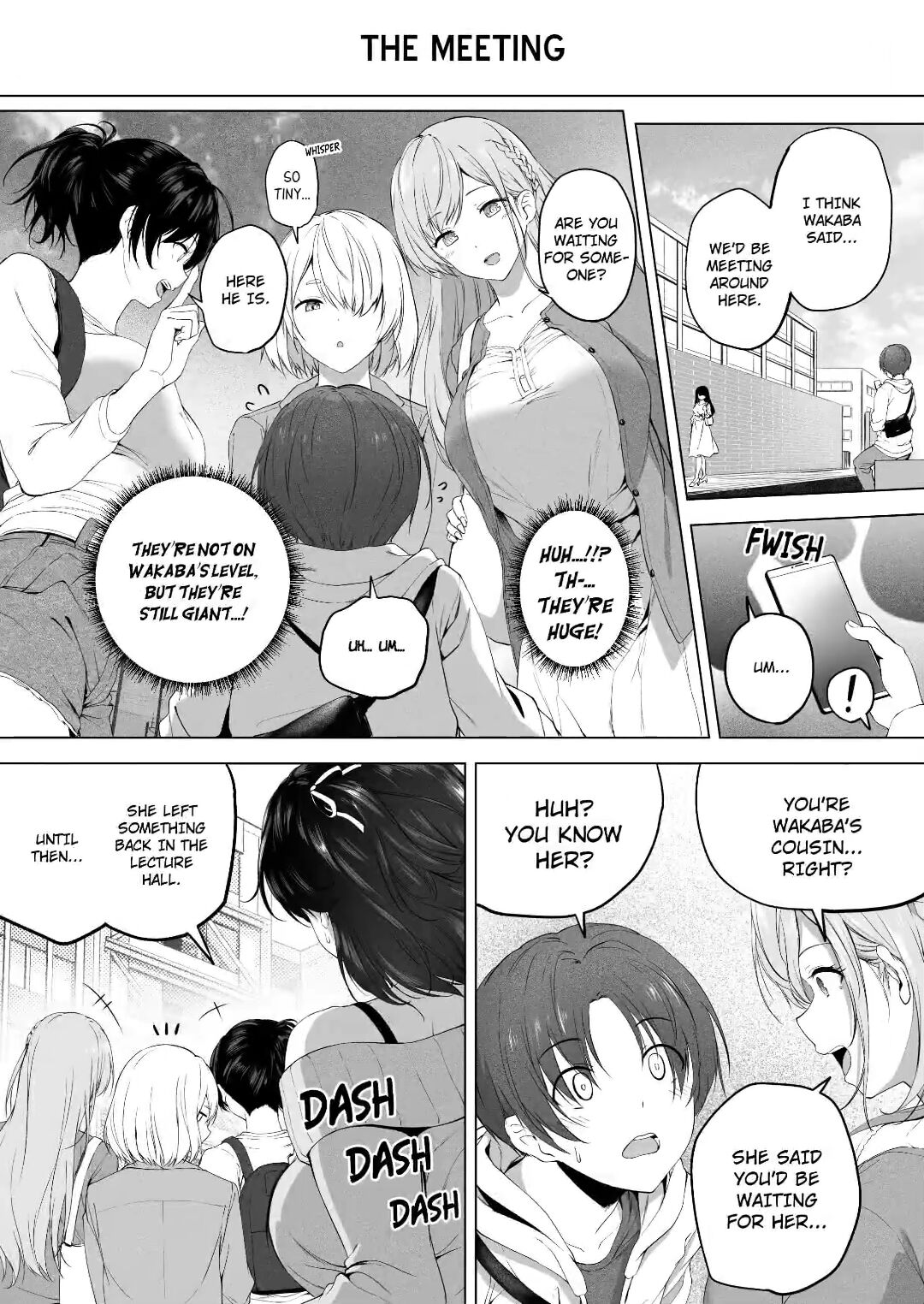 More Cuddling With My Super Tall Cousin! page 18