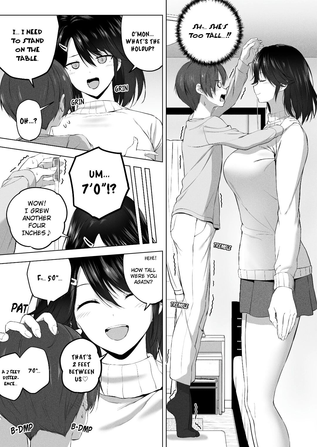 More Cuddling With My Super Tall Cousin! page 33