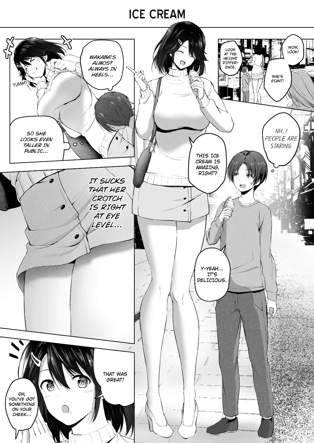 More Cuddling With My Super Tall Cousin! page 39