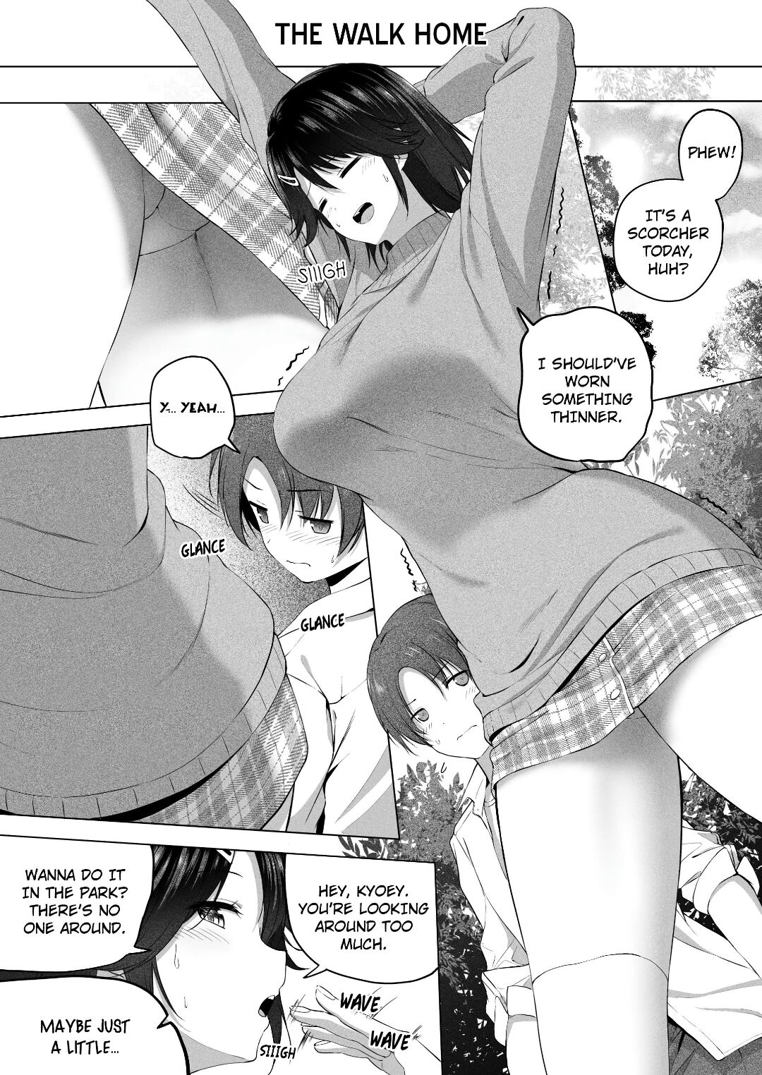 More Cuddling With My Super Tall Cousin! page 51