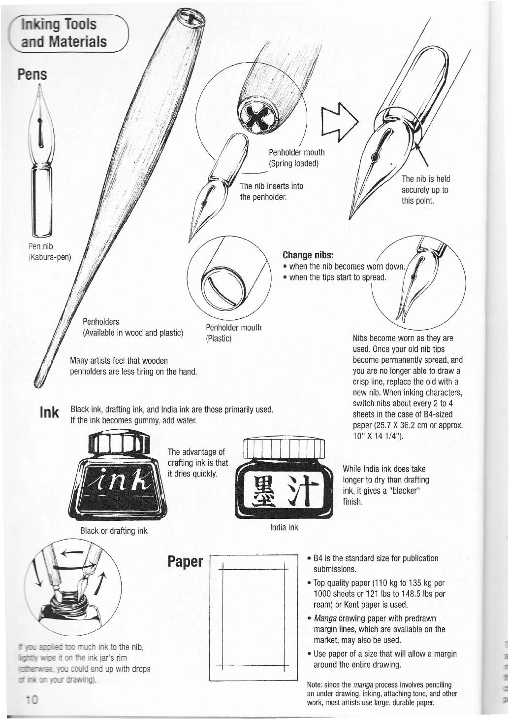 More How to Draw Manga Vol. 2 - Penning Characters page 12