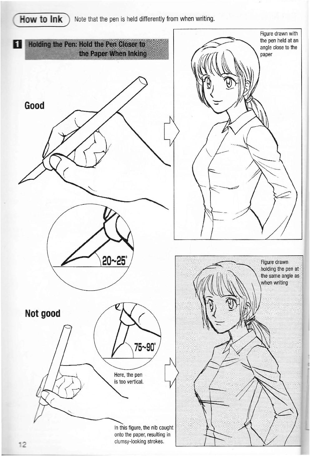 More How to Draw Manga Vol. 2 - Penning Characters page 14