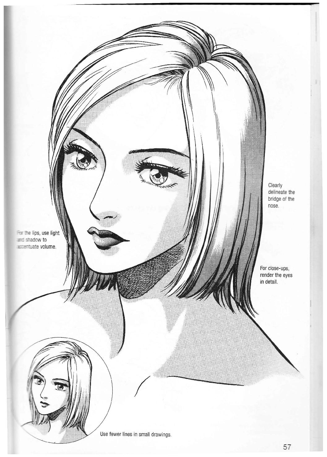 More How to Draw Manga Vol. 2 - Penning Characters page 59
