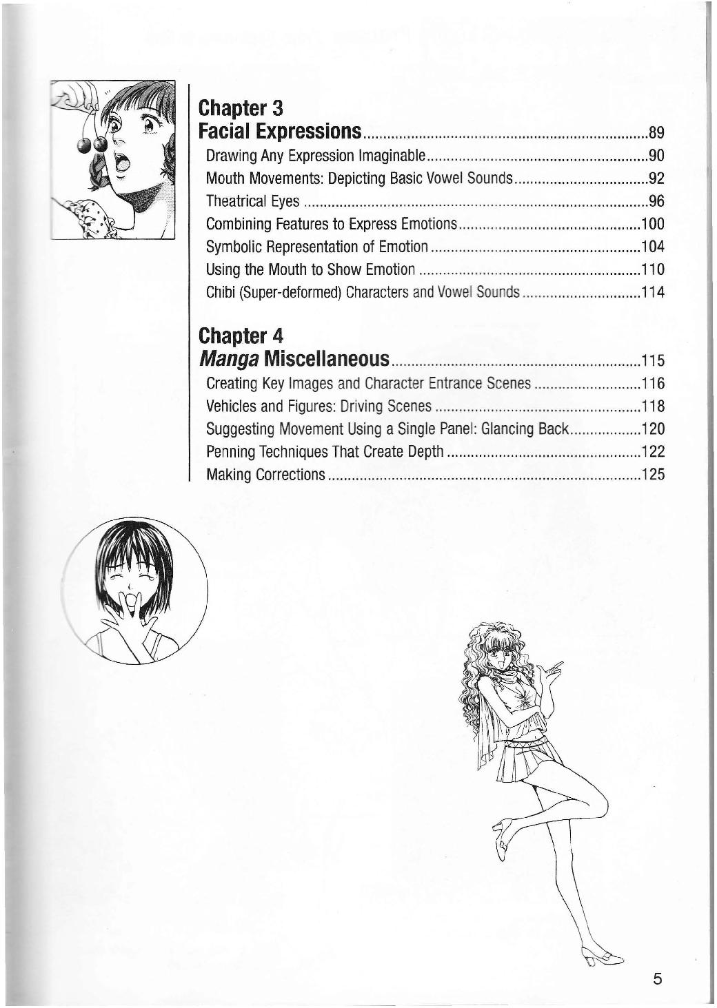 More How to Draw Manga Vol. 2 - Penning Characters page 7