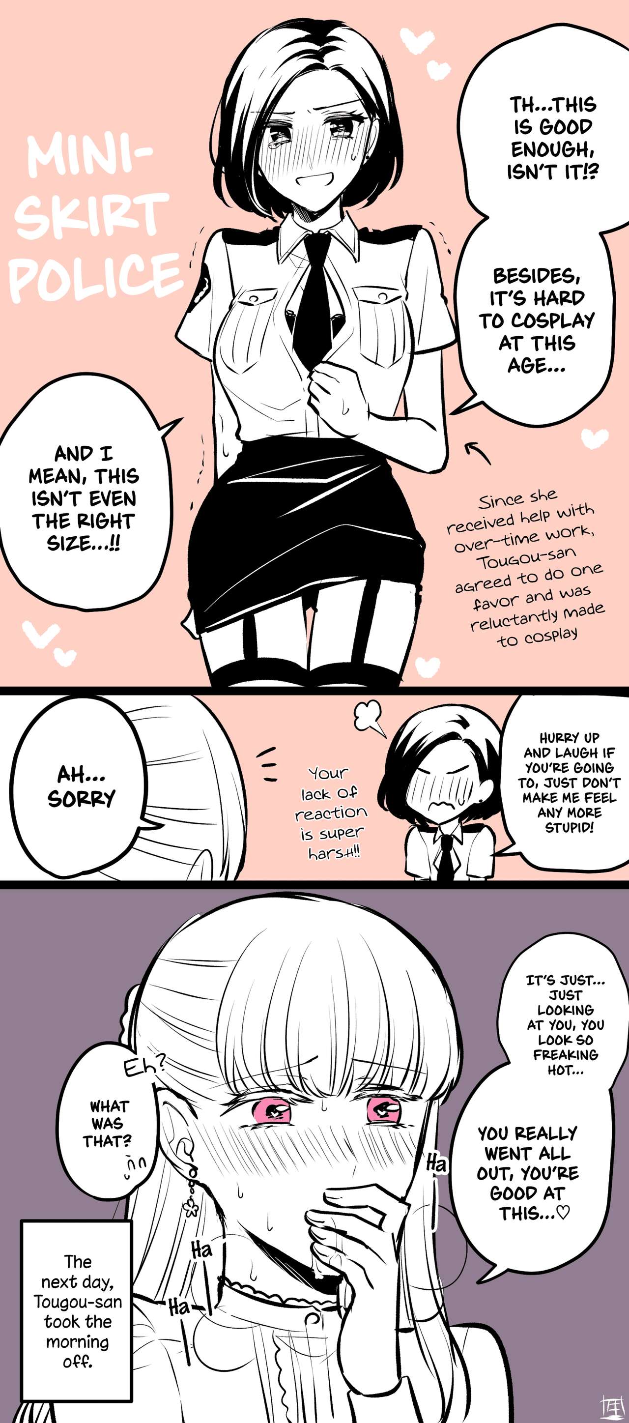 More Tougou-san and Sayama-san Part 1 page 1
