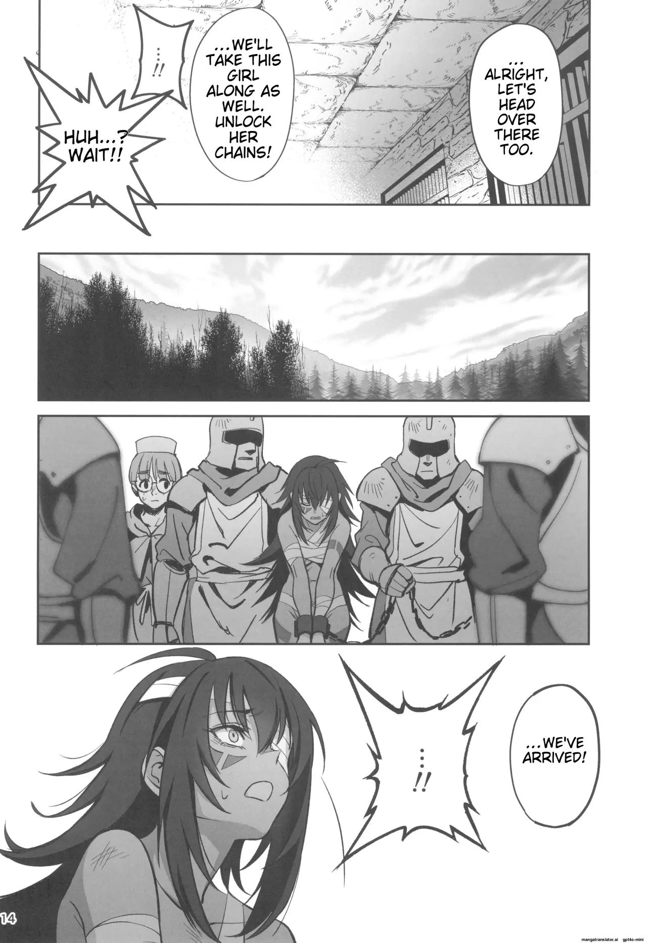 Mori o Mamoru Ookami Shoujo ga Inkou Shisai ni NTRreta Hanashi page 14