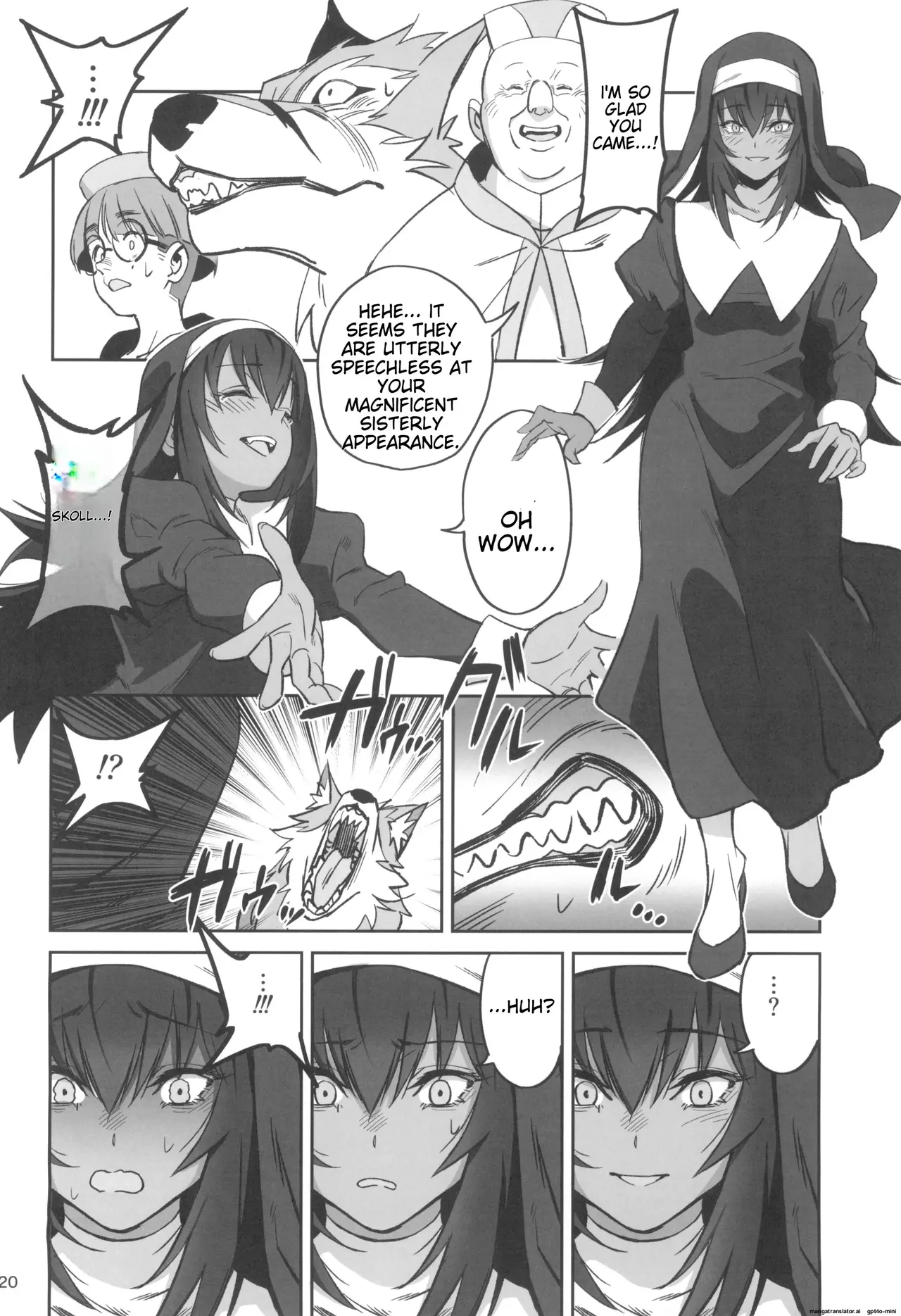 Mori o Mamoru Ookami Shoujo ga Inkou Shisai ni NTRreta Hanashi page 20