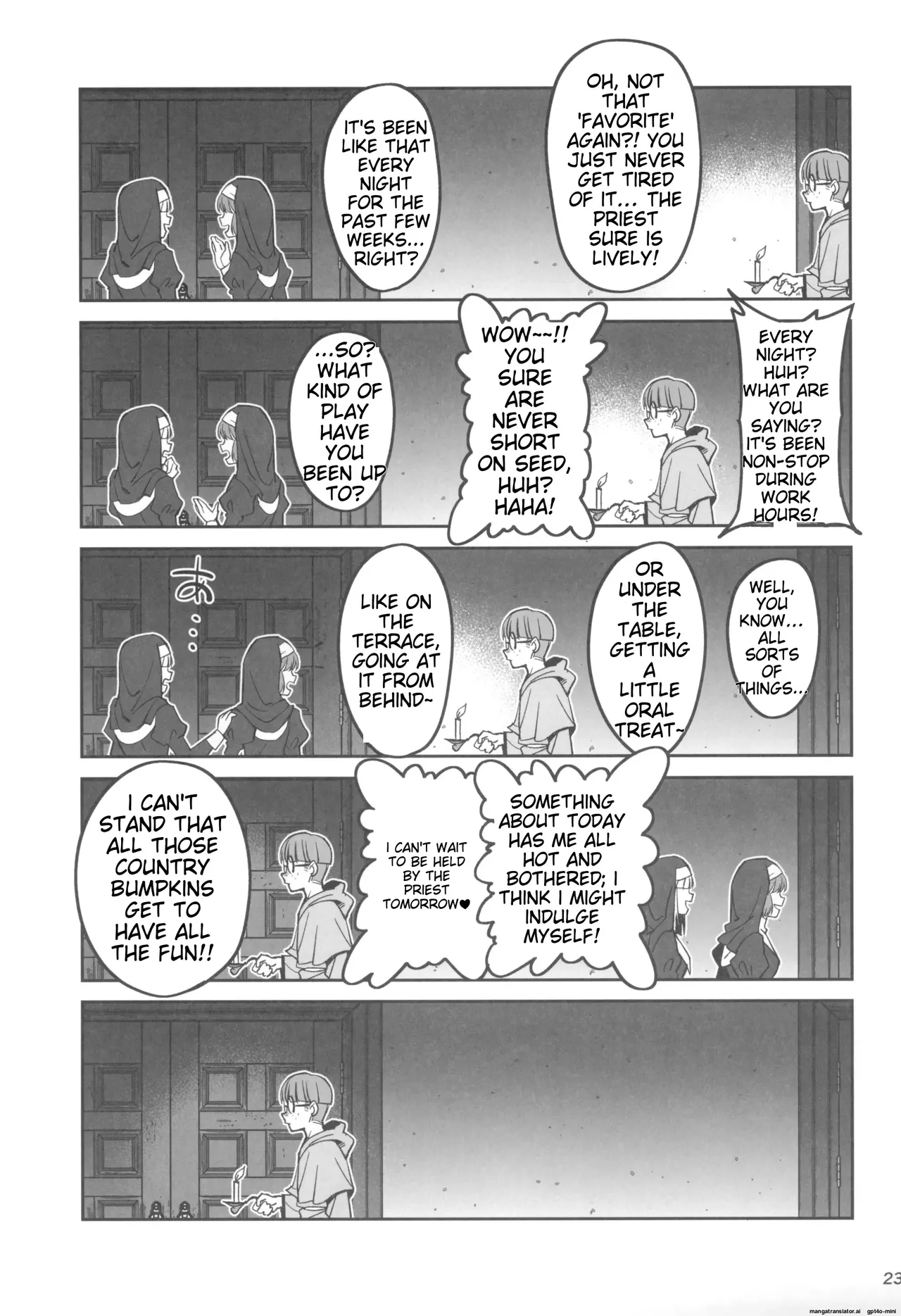 Mori o Mamoru Ookami Shoujo ga Inkou Shisai ni NTRreta Hanashi page 23