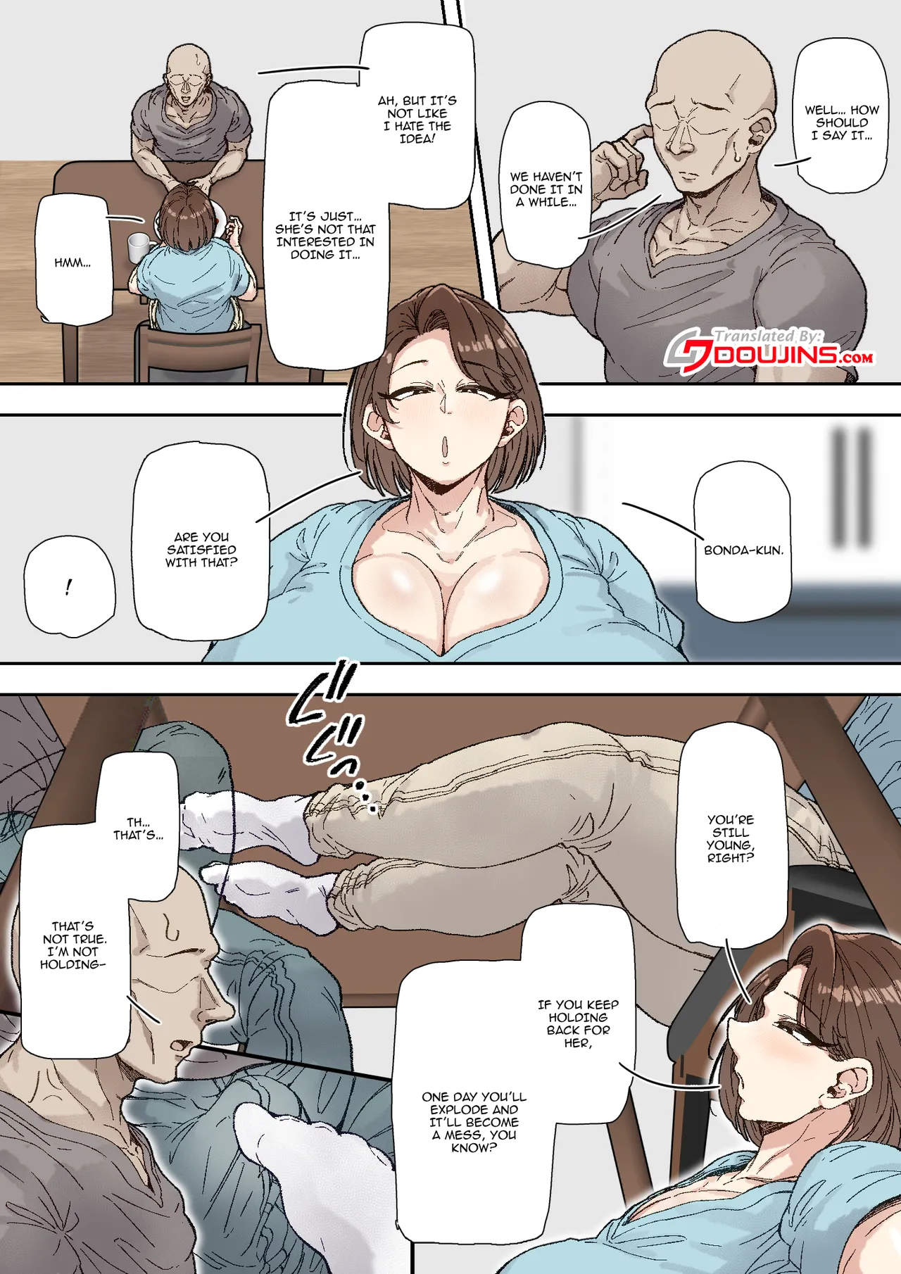 Morikawa Minako (42) Beit-saki no Deka Chin-kun ni Assari Kan Ochi page 5