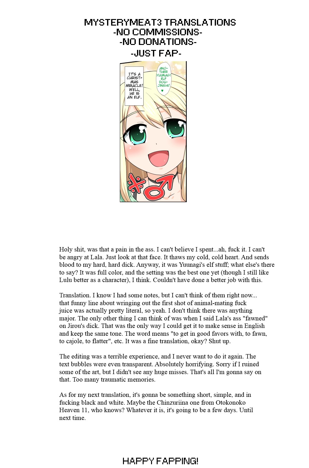 Moshimo Otokonoko Elf ga Wagaya ni Kitara page 37