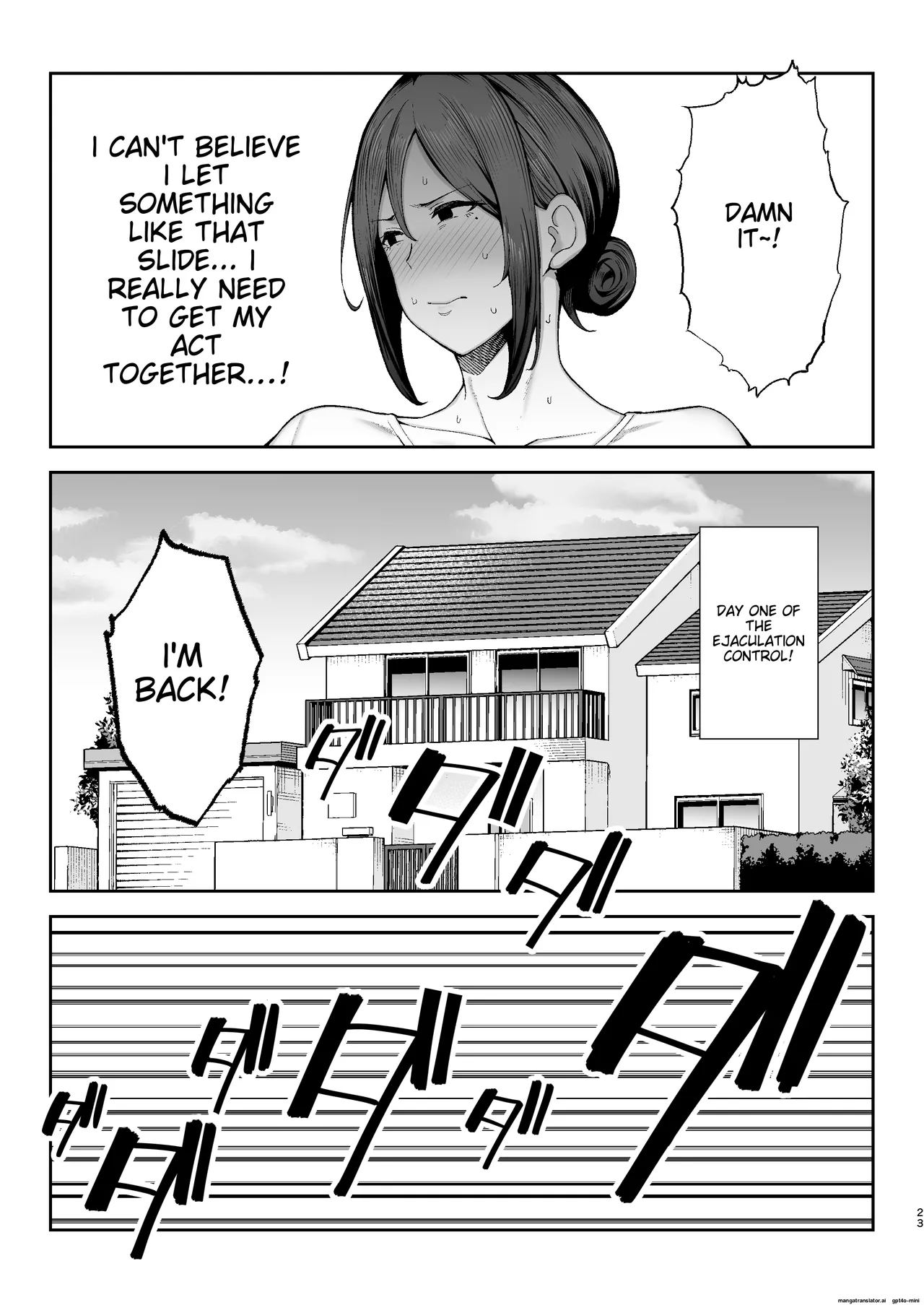 Mother and Child Manga (Miyuki II) Machine-Translated page 23