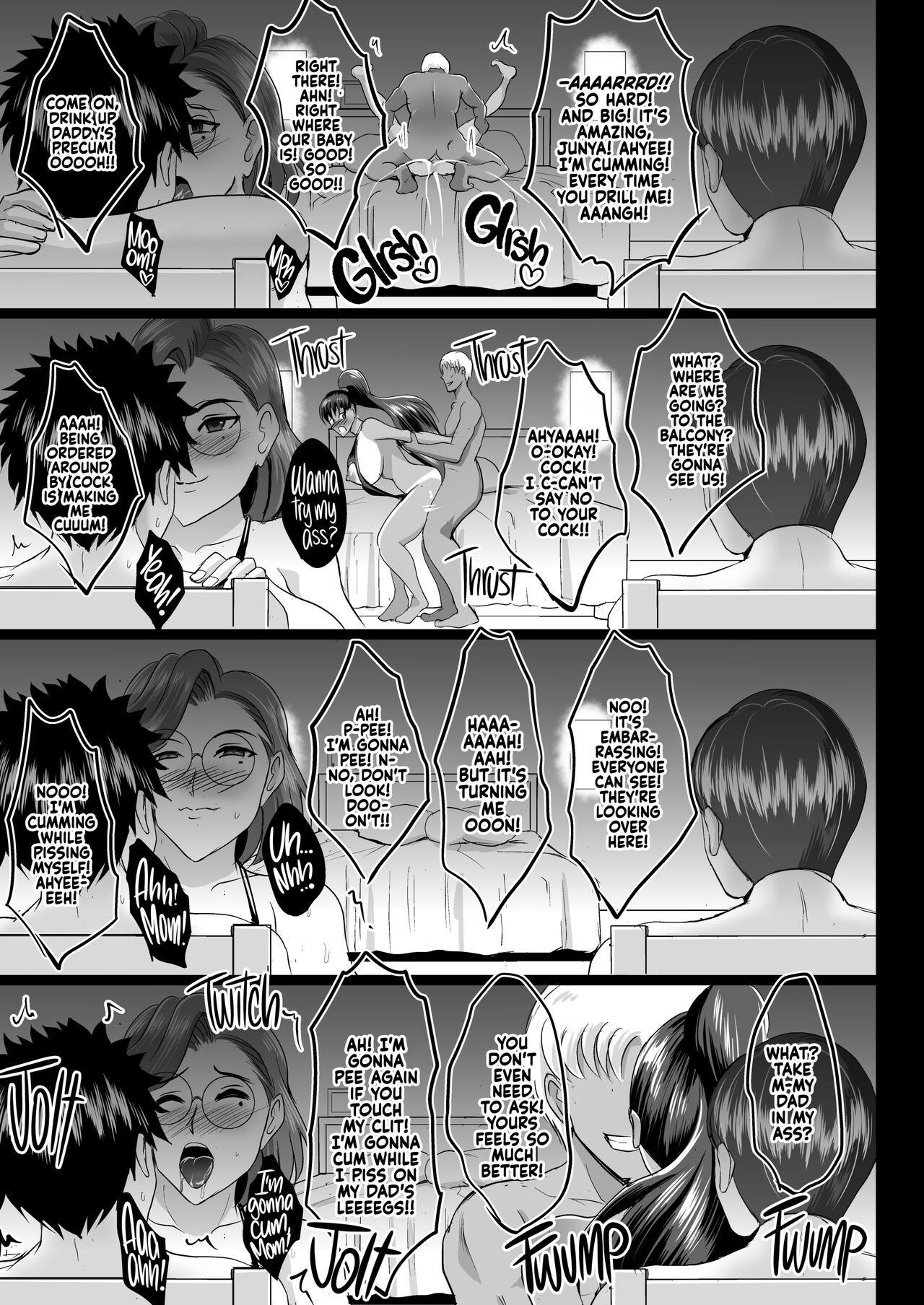 Mother and Daughter NTR Diary: Trained and Knocked Up page 59