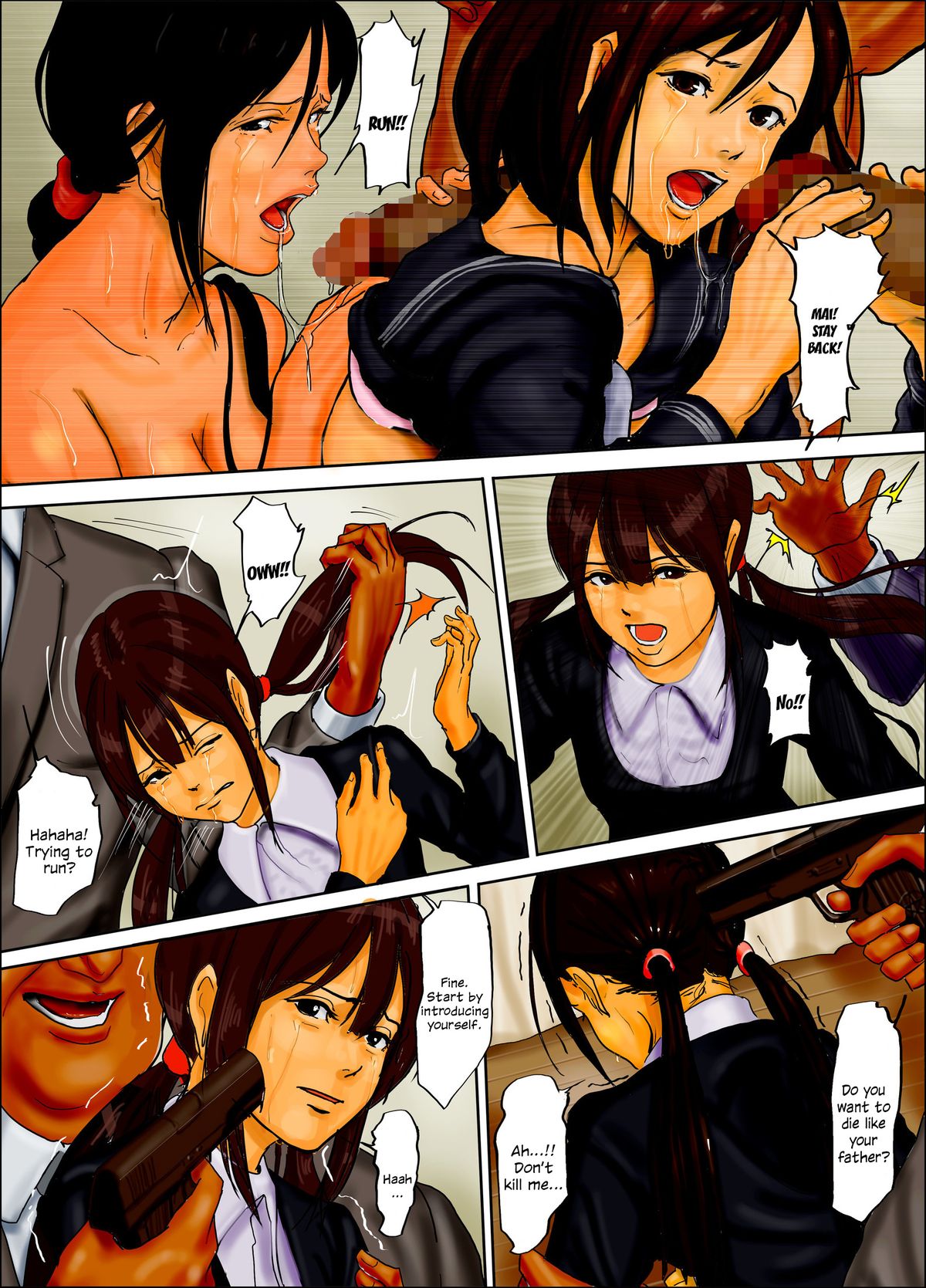 Mother and Daughters in a Cage ~The Beginning of Hell~ page 48