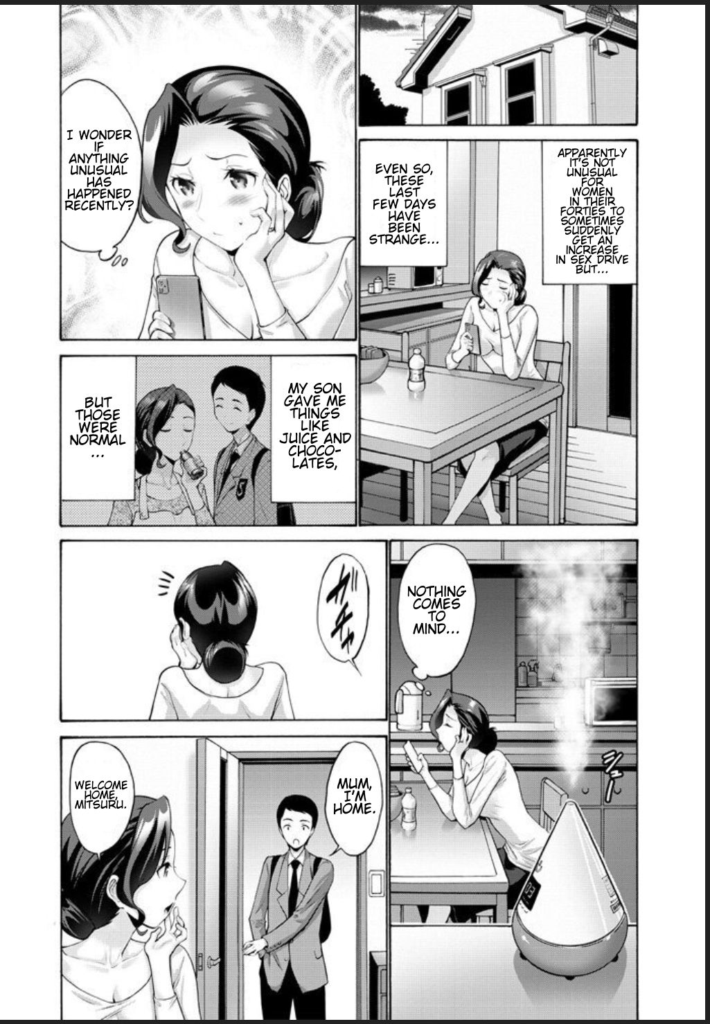 Mother Lusts After (Loves) Her Son: Chapter 1 page 3