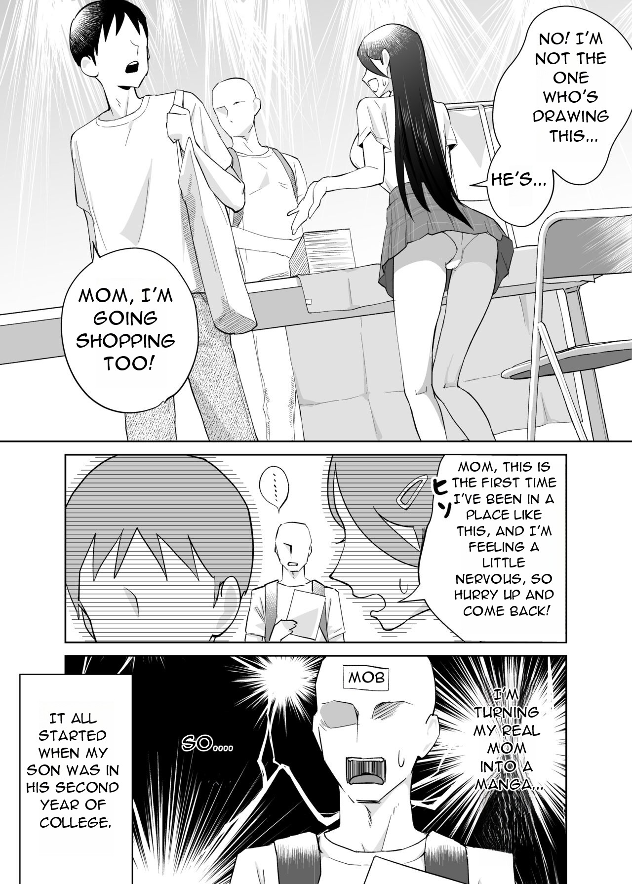 Mother, please accompany me ~ I'll do my best, so please help me ~ page 4