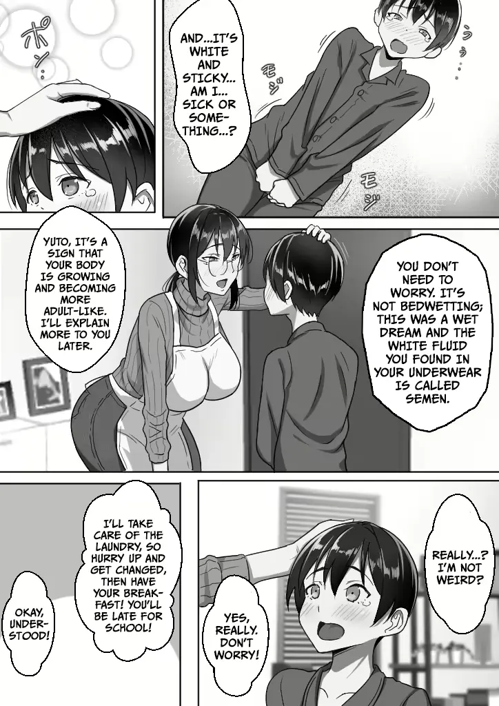 Mother & Son Bonding in a Poor Single-Parent Household Feels Good page 5