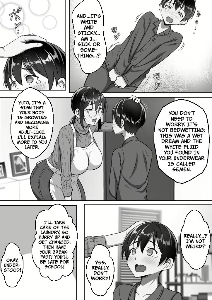 Mother & Son Bonding in a Poor Single-Parent Household Feels Good page 5