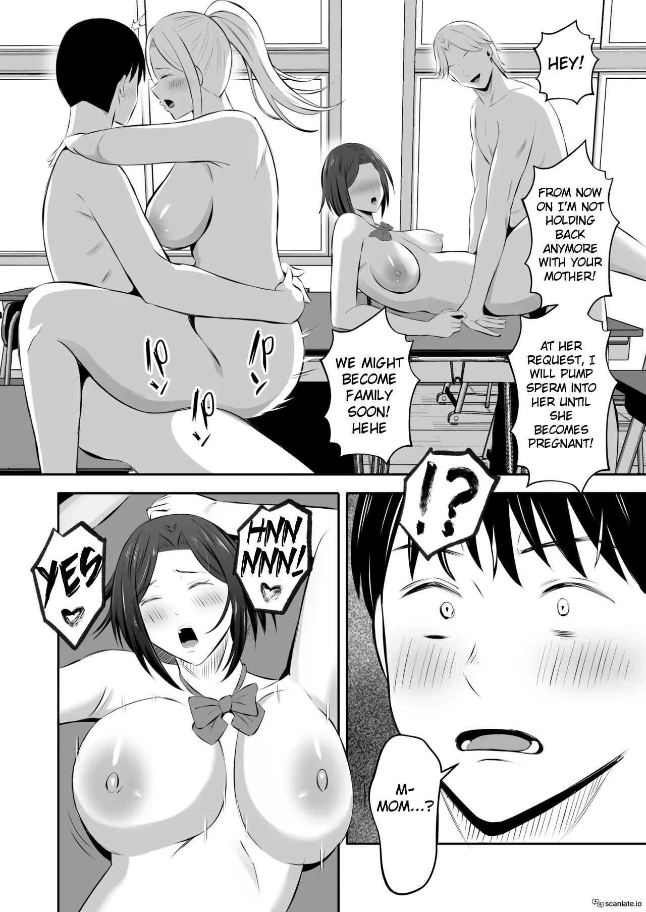 Mother Star Swapping 2 - 4P in the Classroom After School "Orgy Edition"! page 73