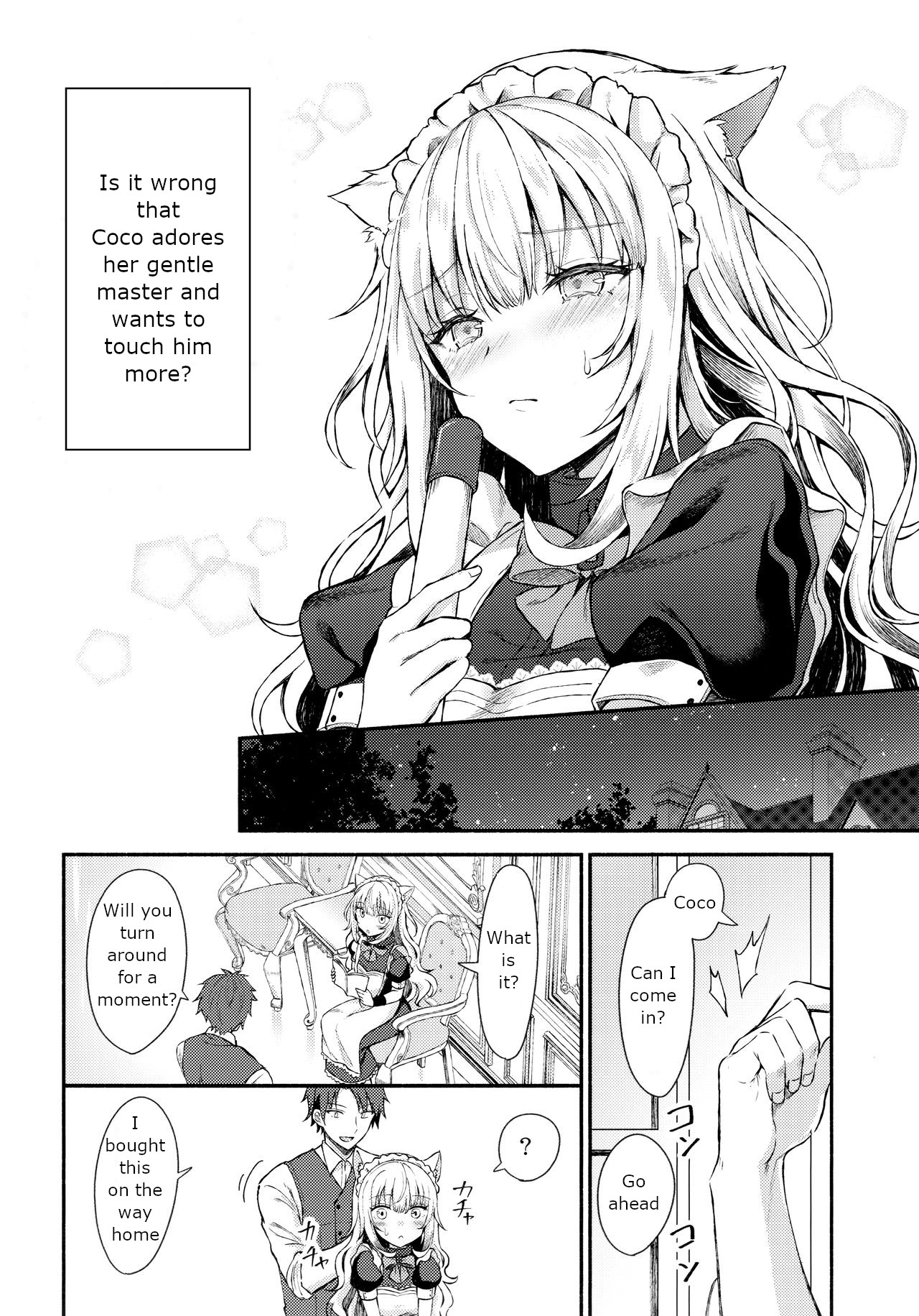 Moto Dorei no Nekomimi Maid to Shiawase Ecchi Suru Hon page 7