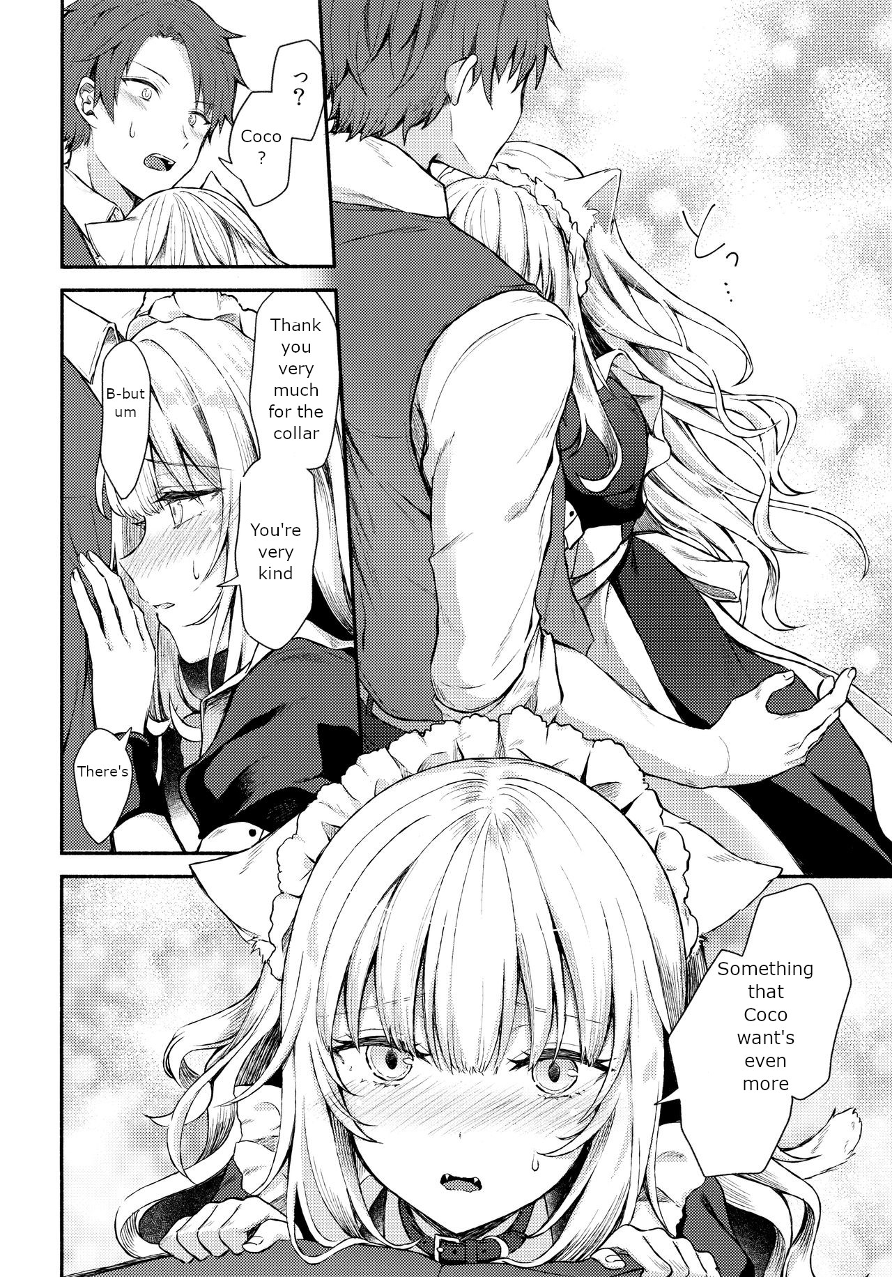 Moto Dorei no Nekomimi Maid to Shiawase Ecchi Suru Hon page 9