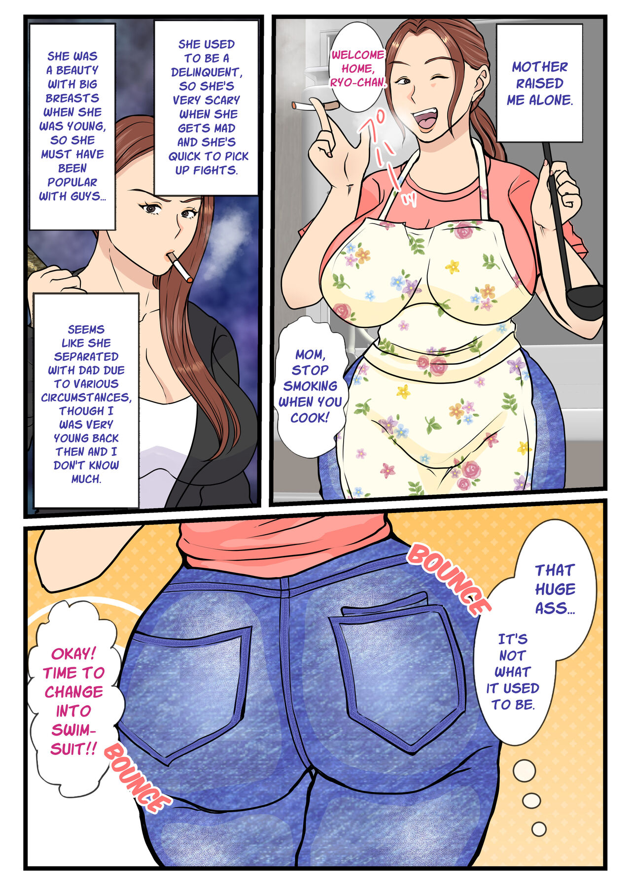 Moto Yan Haha, Mujintou nite Mesu ni naru Zenpen page 5