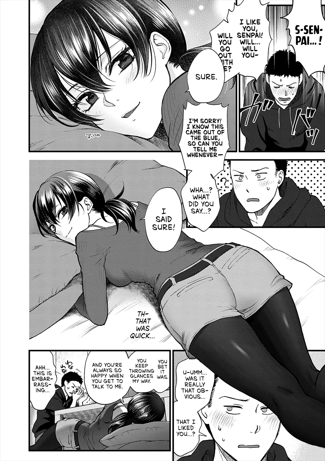 Mousukoshi dake, Konomama de - Stay together for a little longer. + Seishun no Tsunagarikata page 164