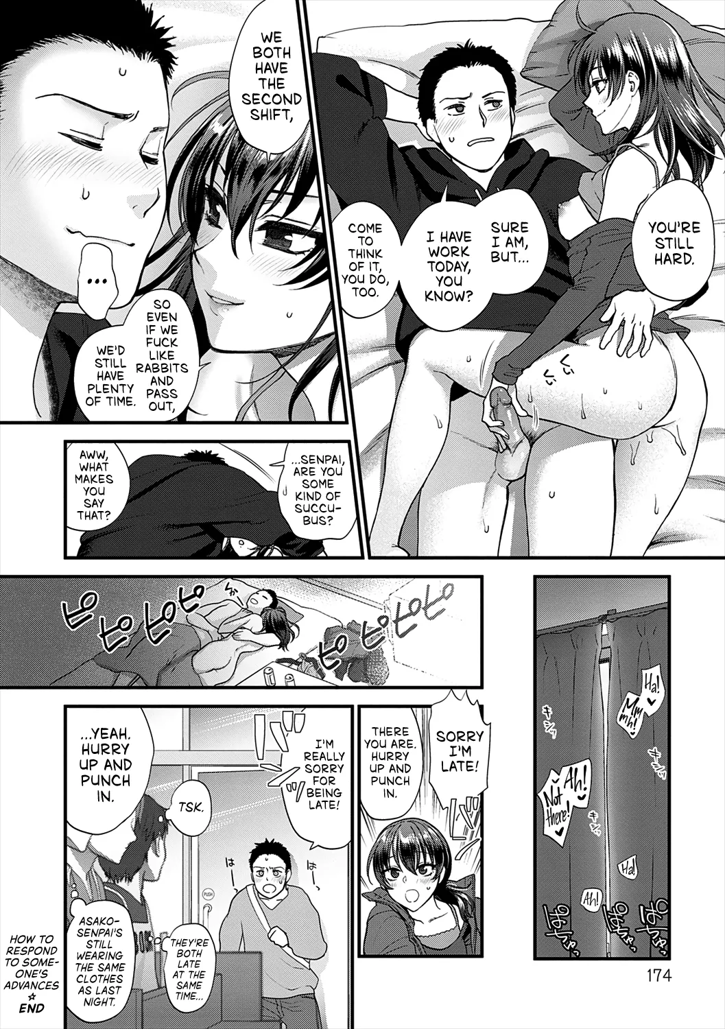 Mousukoshi dake, Konomama de - Stay together for a little longer. + Seishun no Tsunagarikata page 174
