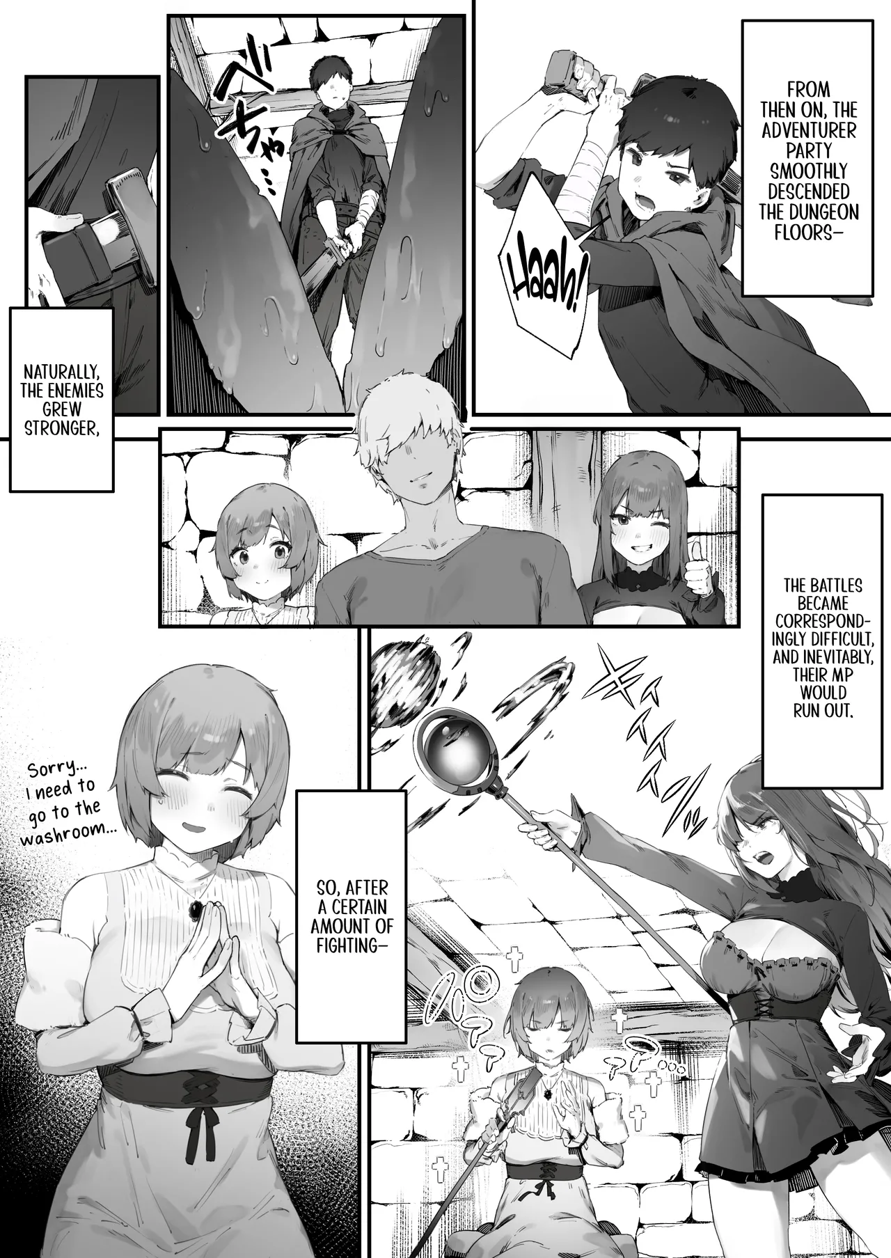 "MP is Depleted Because of a Curse!! - last part page 28